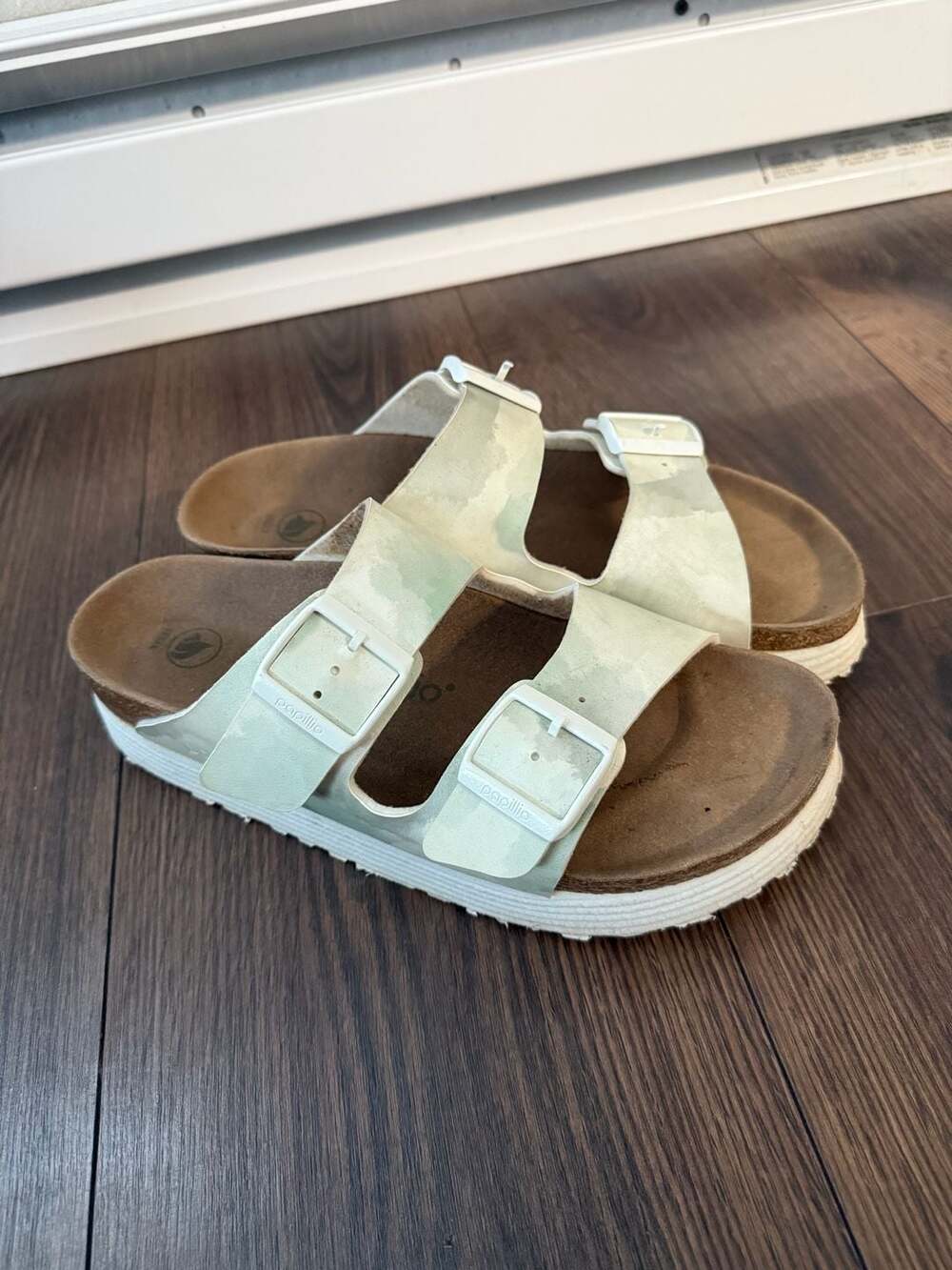 Papillio by Birkenstock Arizona Platform Sandals Size 39